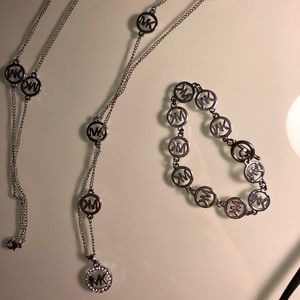 michael kors accessories - necklace and bracelet